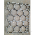 Continuous quenching furnace material tray